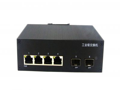 千兆2光4電工業(yè)級以太網(wǎng)交換機(jī)
